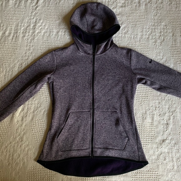 nike fleece lined jacket